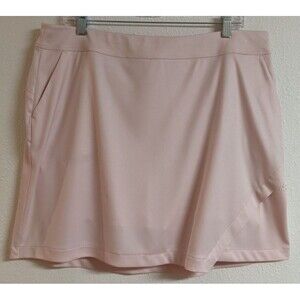 NWOT~Greg Norman Women's Golf Skort Light Pink Style # TL110104 XL
